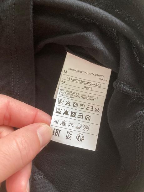 Tričko benetton, benetton,128