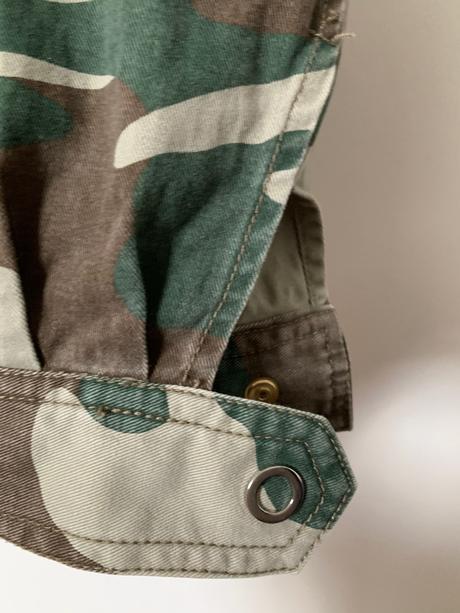 Maskacova parka s aplikaciami, mango,m