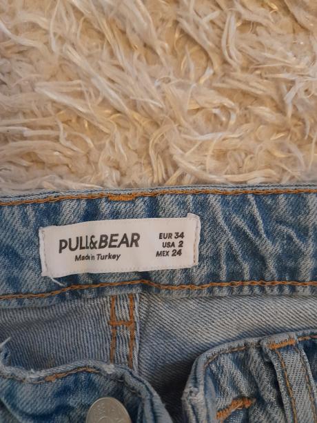 Rifle široké, pull&bear,xs