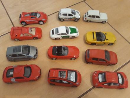 Kovové autíčka ,