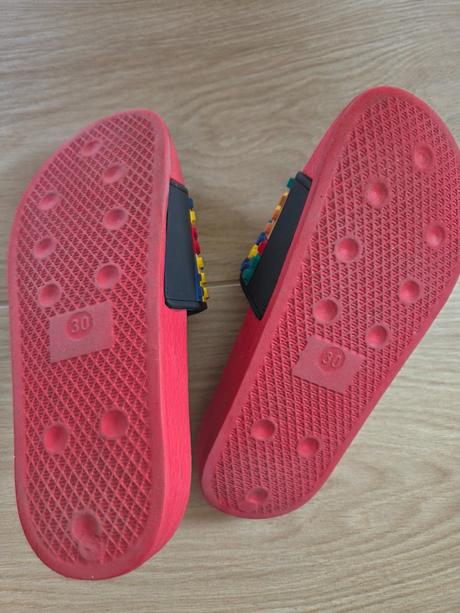 Šlapky lego vzor, 30