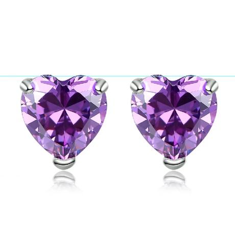 Náušnice srdiečko,