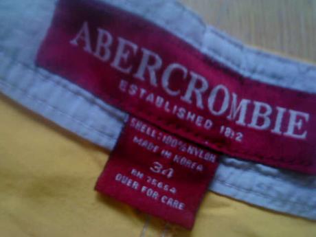 Panske kratasy, abercrombie&fitch,xl