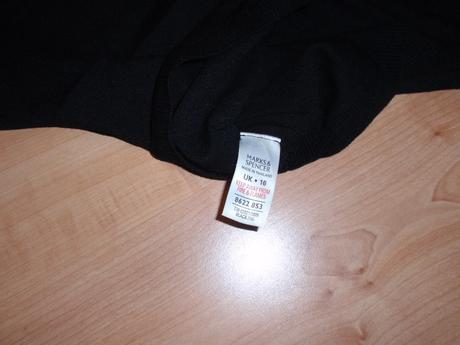 Svetrík s golierikom a rozhalenkou, marks & spencer,xl