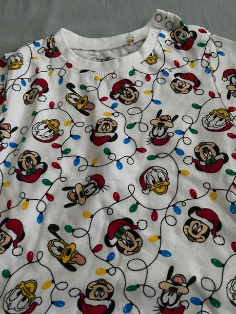 Vianočne body 86 mickey mouse, fox & bunny,86