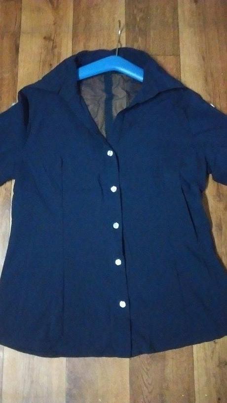 Damska modra bluzka metrofive l, l