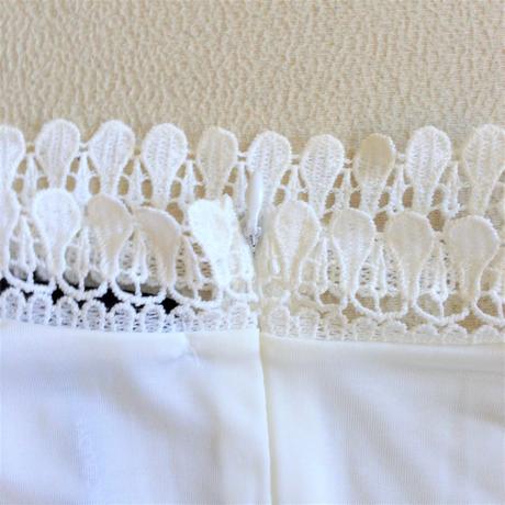 Biele floral body - top s cipkou vel.m, m