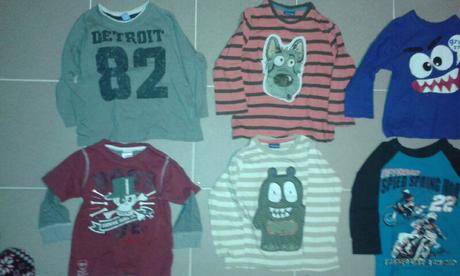 Tričká mickey, mc queen, spiderman,zvieratká, 86–98