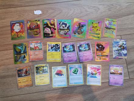 Originál pokémon karty, 