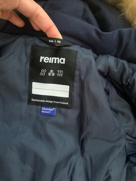 Reima muurame predĺžená zimná bunda, parka 98/104, reima,98