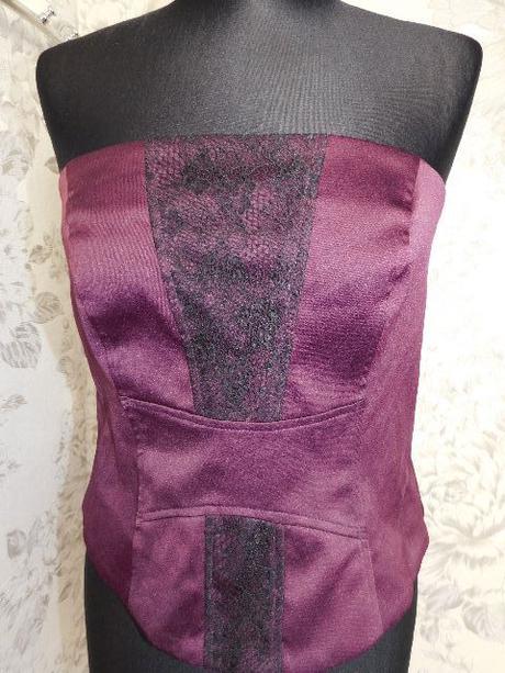 Pekny slavnostny top, look,40