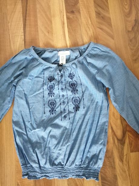 Dievčenská blúzka, h&m,152
