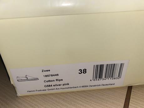 Plátené topánky gant, gant,38