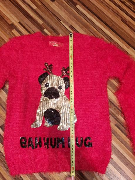 Sveter jemný vianočný, primark,152