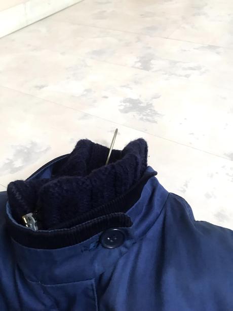 Športový podšitý kabát, l