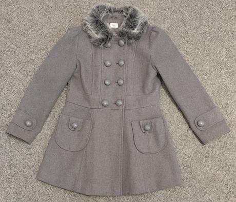 Kabátik s kožušinkou f&f, f&f,128
