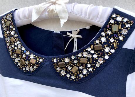 Šaty so šperkovaným golierom, next,152