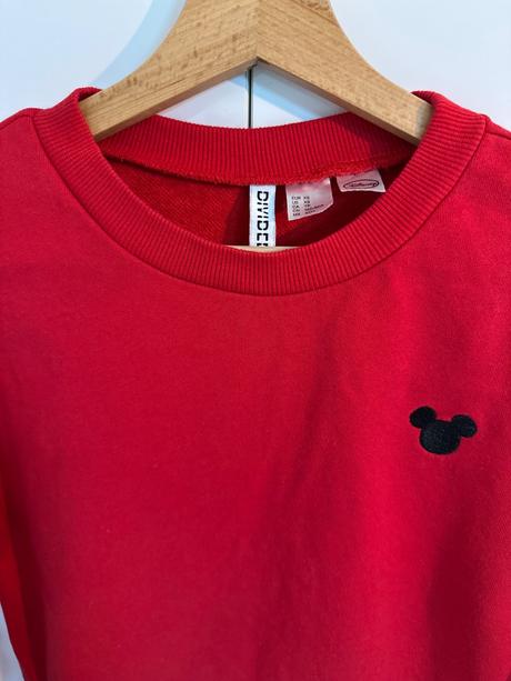 Damska cervena mikina h&m xs/s, h&m,s