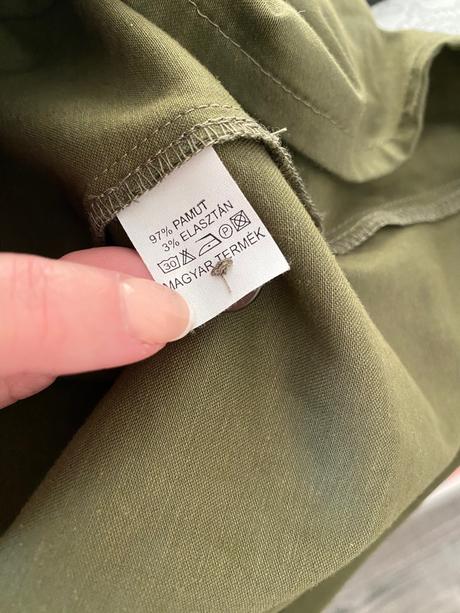 Khaki šaty medoo, s