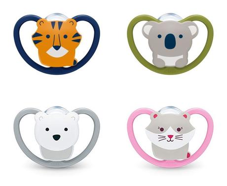 Nuk cumlík space girl silikónový 1ks, 18-36m, nuk