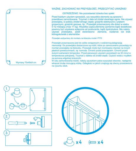 Sensillo prebaľovacia podložka tvrdá béžová, 70x50, 