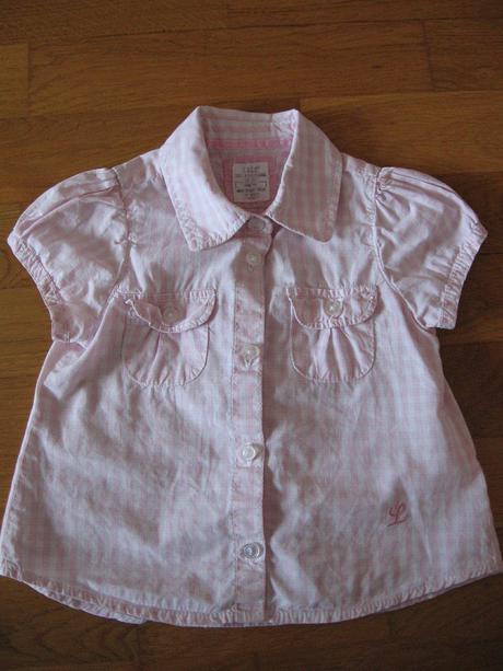 Nádherná blúzka-košela, h&m,74