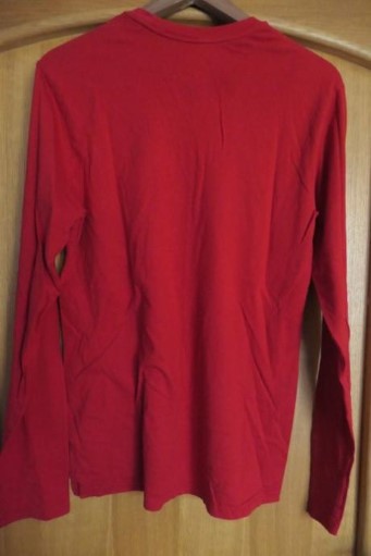 Ralph lauren bear cerveny original natelnik m/l, ralph lauren,m