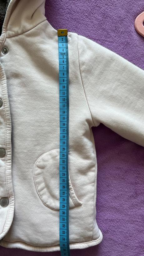 Obojstranný teplý kabatik, 104