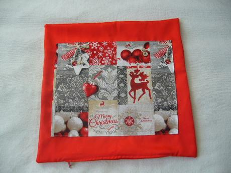 Vianočny dekoračny vankušik, 