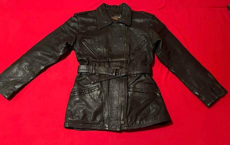 Dámska kožená bunda, l