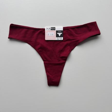 Dámske bavlnené tangá h368, l / m / s / xl