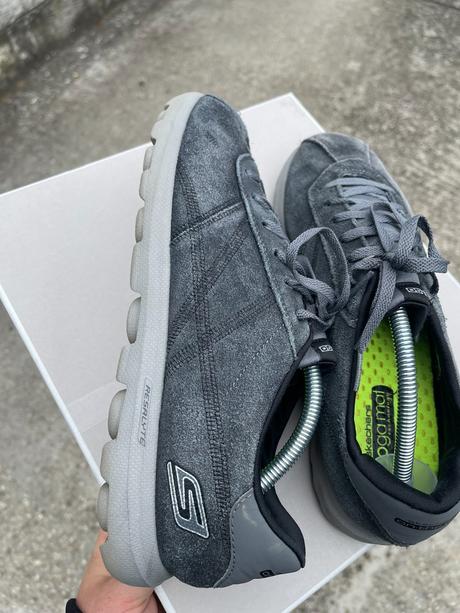 Skechers pánske semišové nazúvacie tenisky, skechers,44