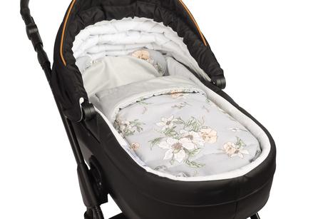 Sensillo komplet do kočíka velvet ľalie, 