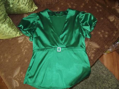 Satenová blúzka č.42, 42