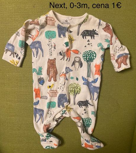 Pyžamko / overal na spanie / dupačky, next,62