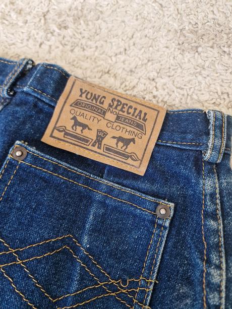 Vintage sukňa denim, s