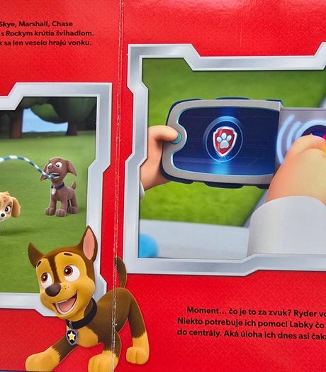 Kniha labková patrola a 10 figurok, 