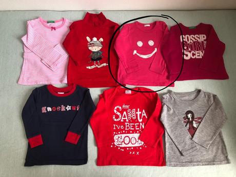 Tricko s dlh.rukavom - benetton, benetton,74