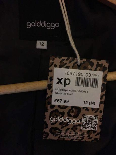 Nenosený kabátik s visačkou, golddigga, 42