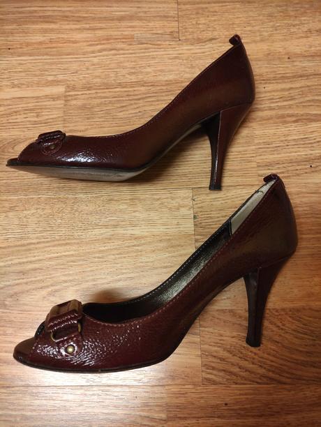 Kožené lodičky j.crew, 39