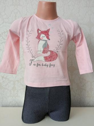 Dievčenské tričko s volánikom a potlačou (2-3 r.), zara,98