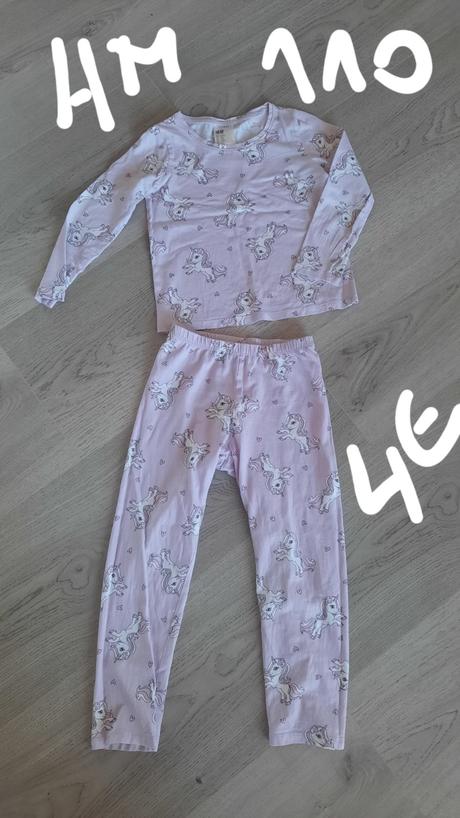 Pyžamo, h&m,110