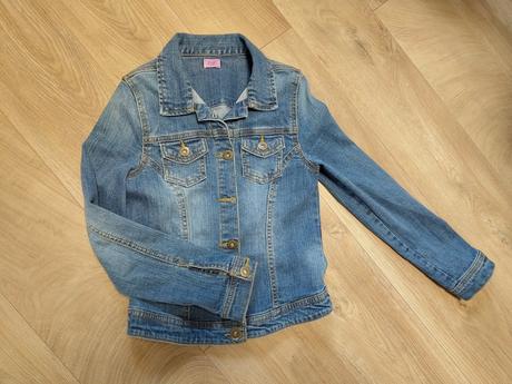 Letny overal h&m +opasok+riflova bunda, h&m,140