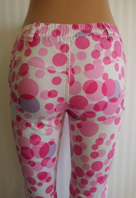 Dámske trištvťáky s farebným vzorom, gxny, xs