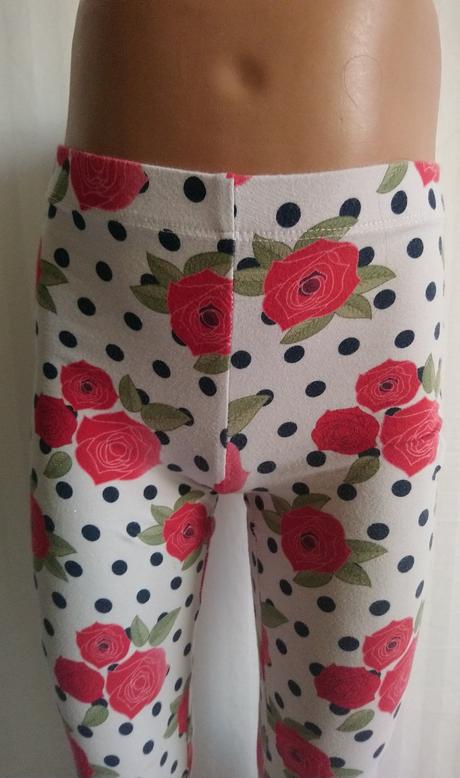 Dievčenské 3/4 legíny so vzorom, jeycat 110-116 cm, 116