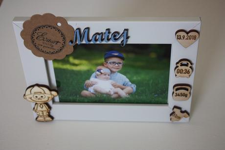 Rámik s údajmi o narodení, 