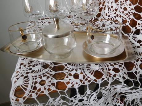 Sklo v kombinácii s alpakou,, 