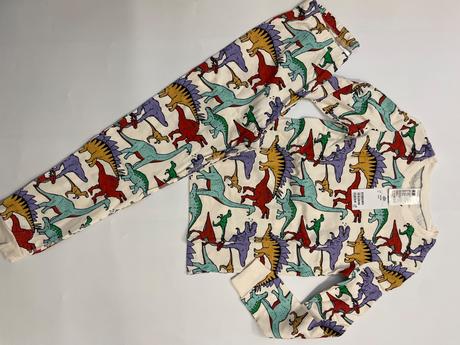 Pyžamko s dinom, h&m,134 / 140