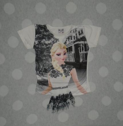 Tričko s elsou na 2 až 3 roky, disney,98