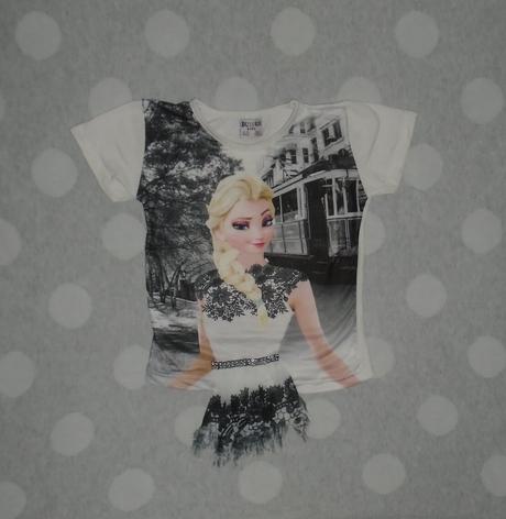 Tričko s elsou na 2 až 3 roky, disney,98